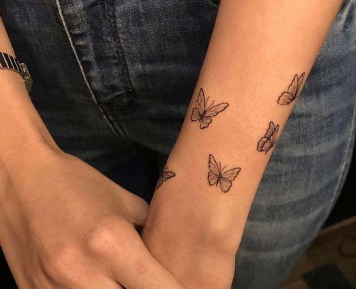 Moda Tatuagem - Borboleta