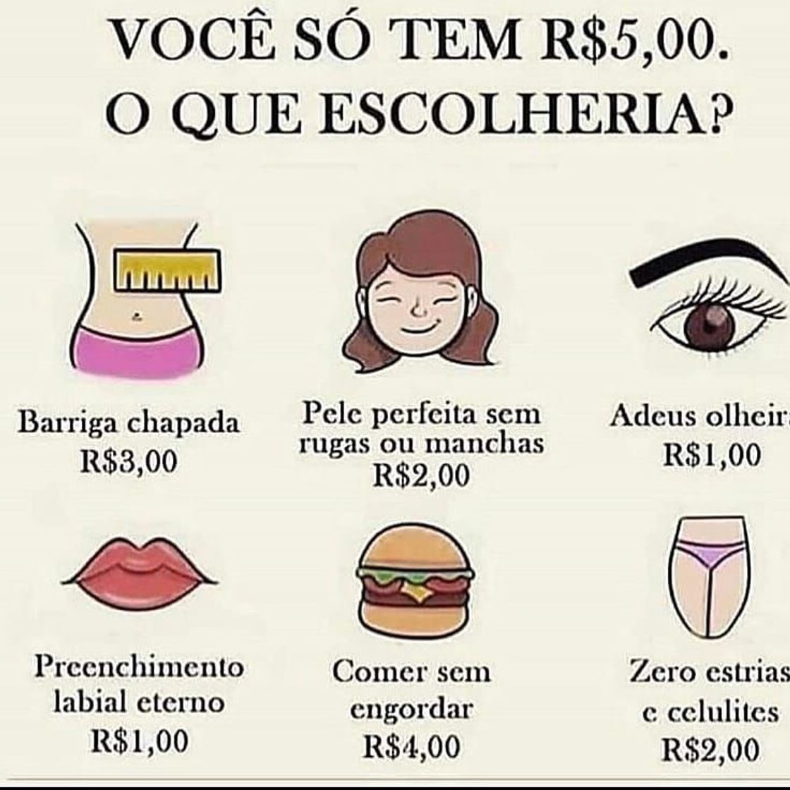 Fashion Essa é boa kkk eai?