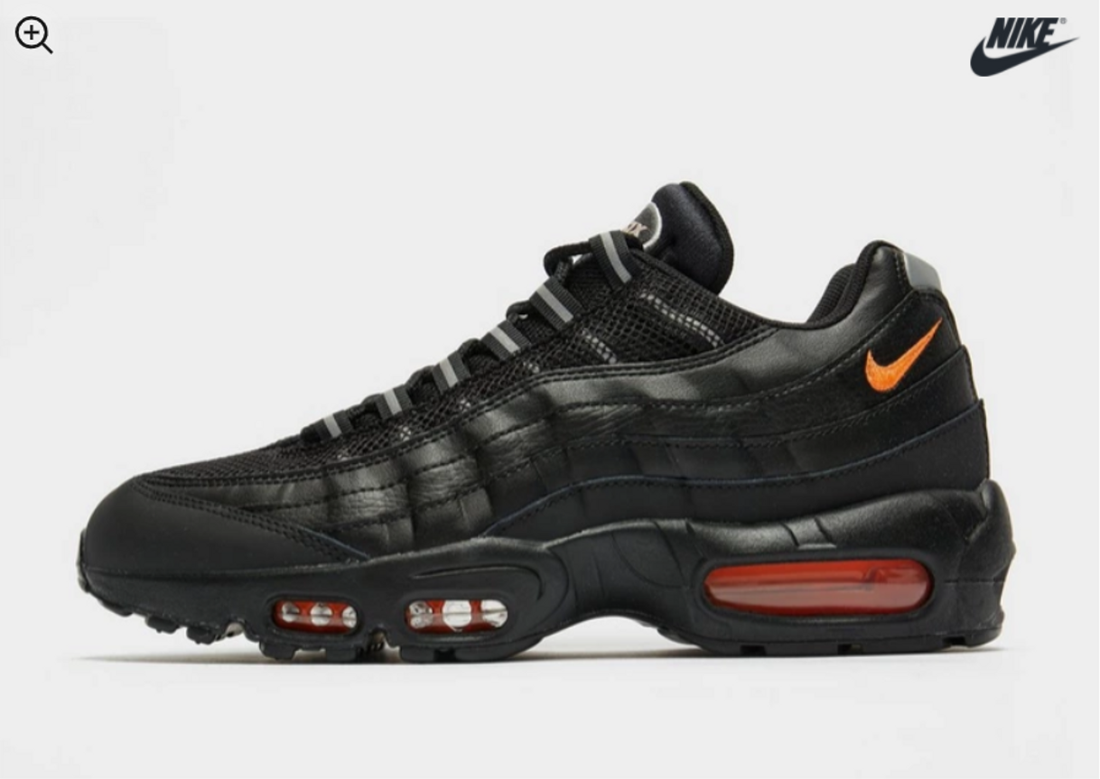 Moda Nike Air Max 95 Dark 🔥