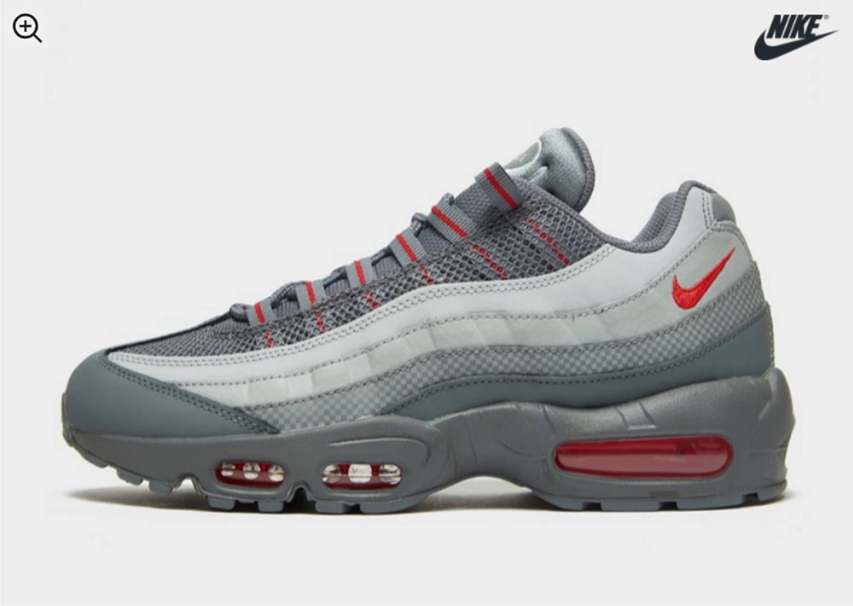 Moda Nike Air Max 95 Grey/Red 🔥