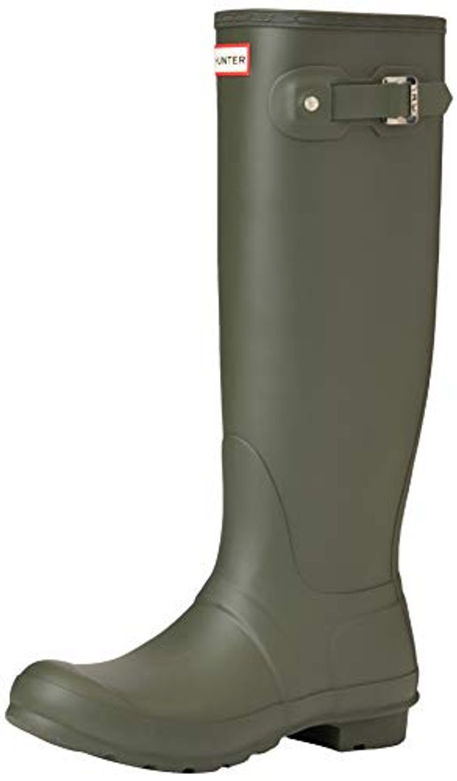 Moda Hunter High Wellington Boots, Botas de Agua Mujer, Verde