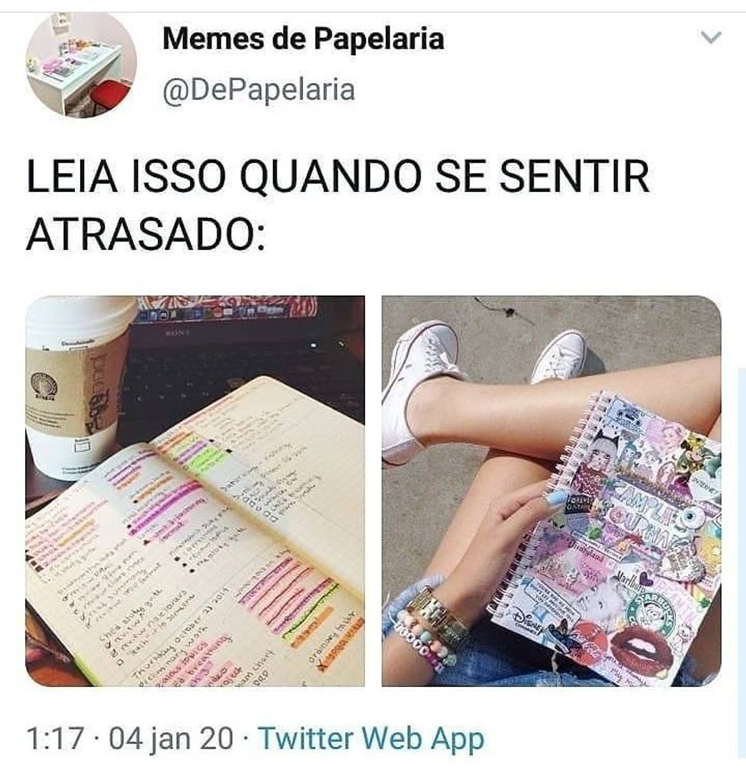 Moda Dicas de estudo 