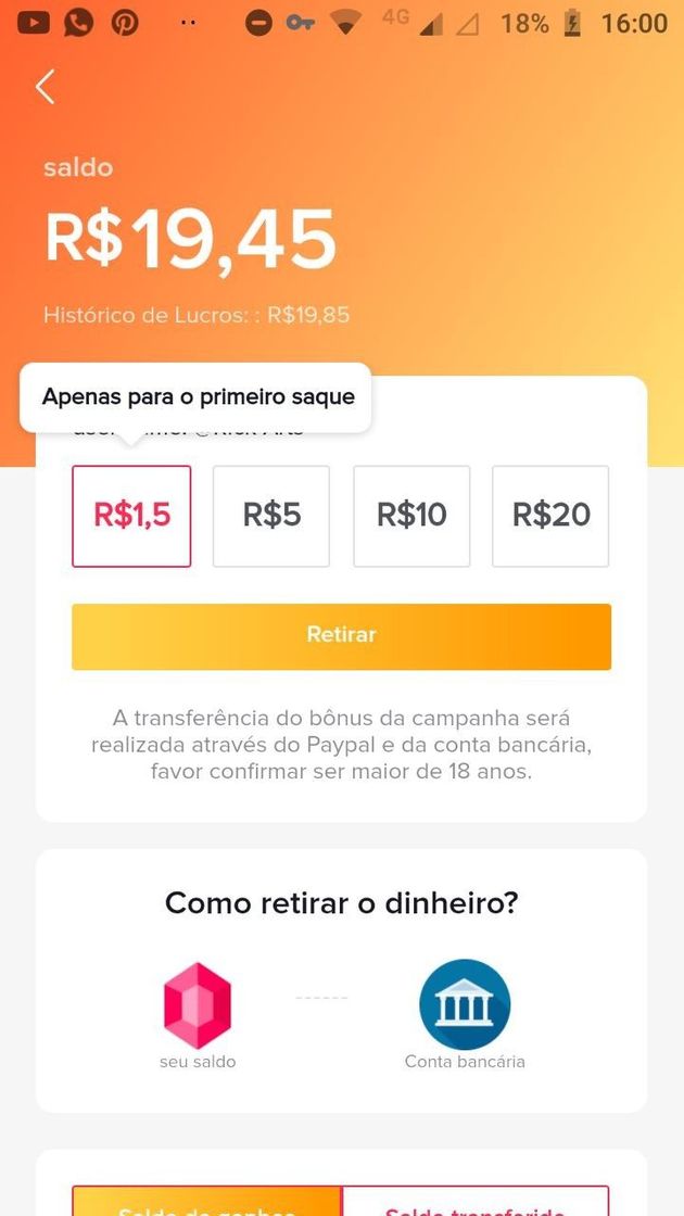 Fashion Entre no tiktok usando esse link e já comece ganhando dindin