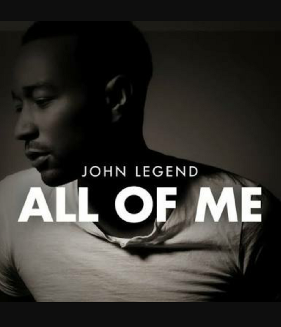 Canción ALL of me John legend