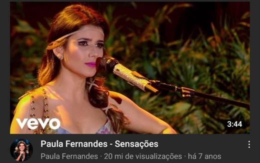 Sensações/Paula Fernandes