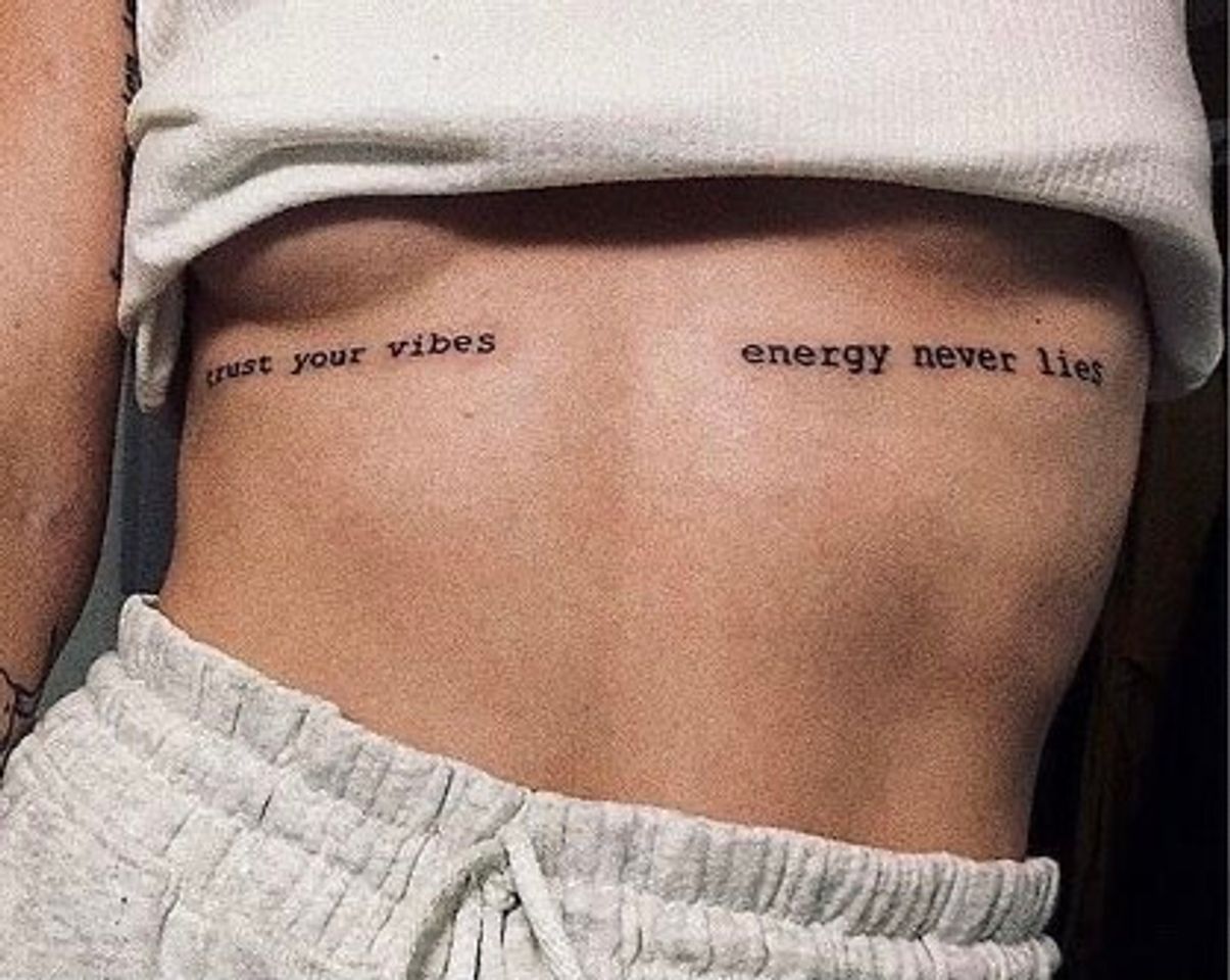 Moda trust your vibes, energy never lies