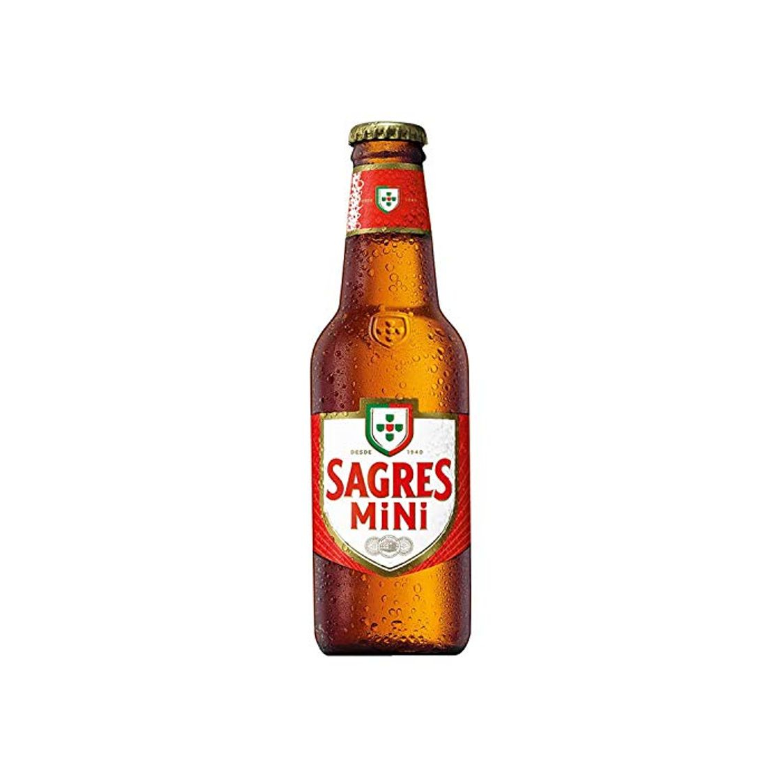 Producto Cerveza SAGRES Mini- 24 Unidades de 0