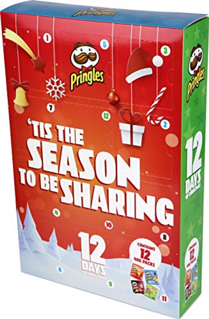 Productos Merry Pringles 12 Days Advent Calendar 12 x 40g