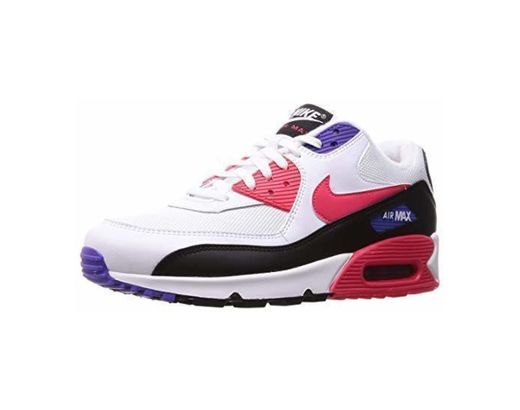 Nike Air MAX 90 Essential, Zapatillas de Gimnasia para Hombre, Blanco