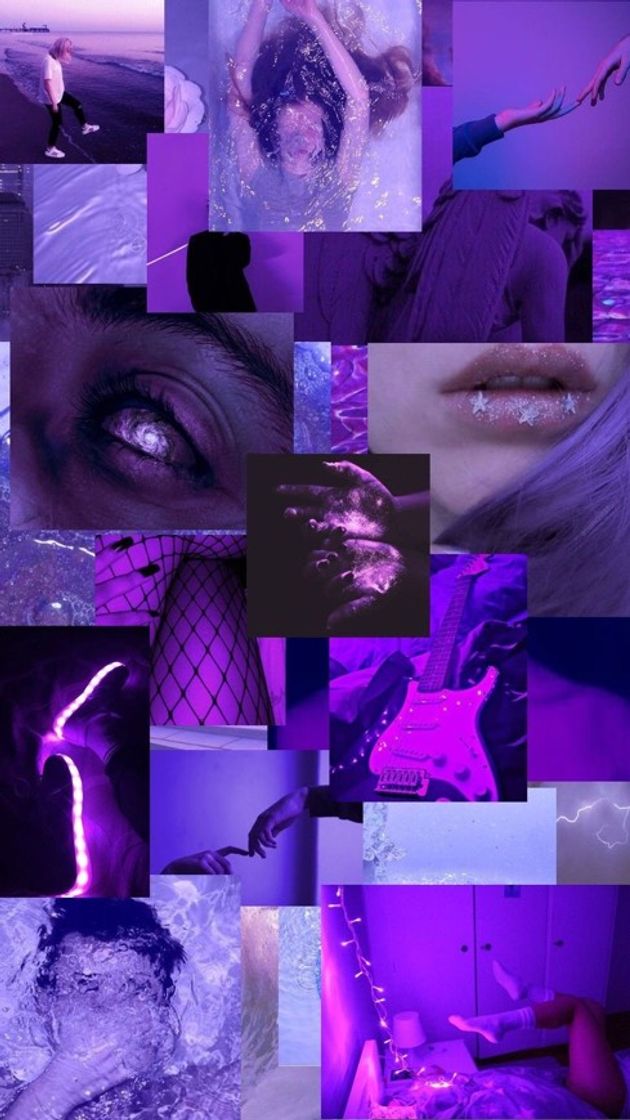 Moda purple aesthetic 