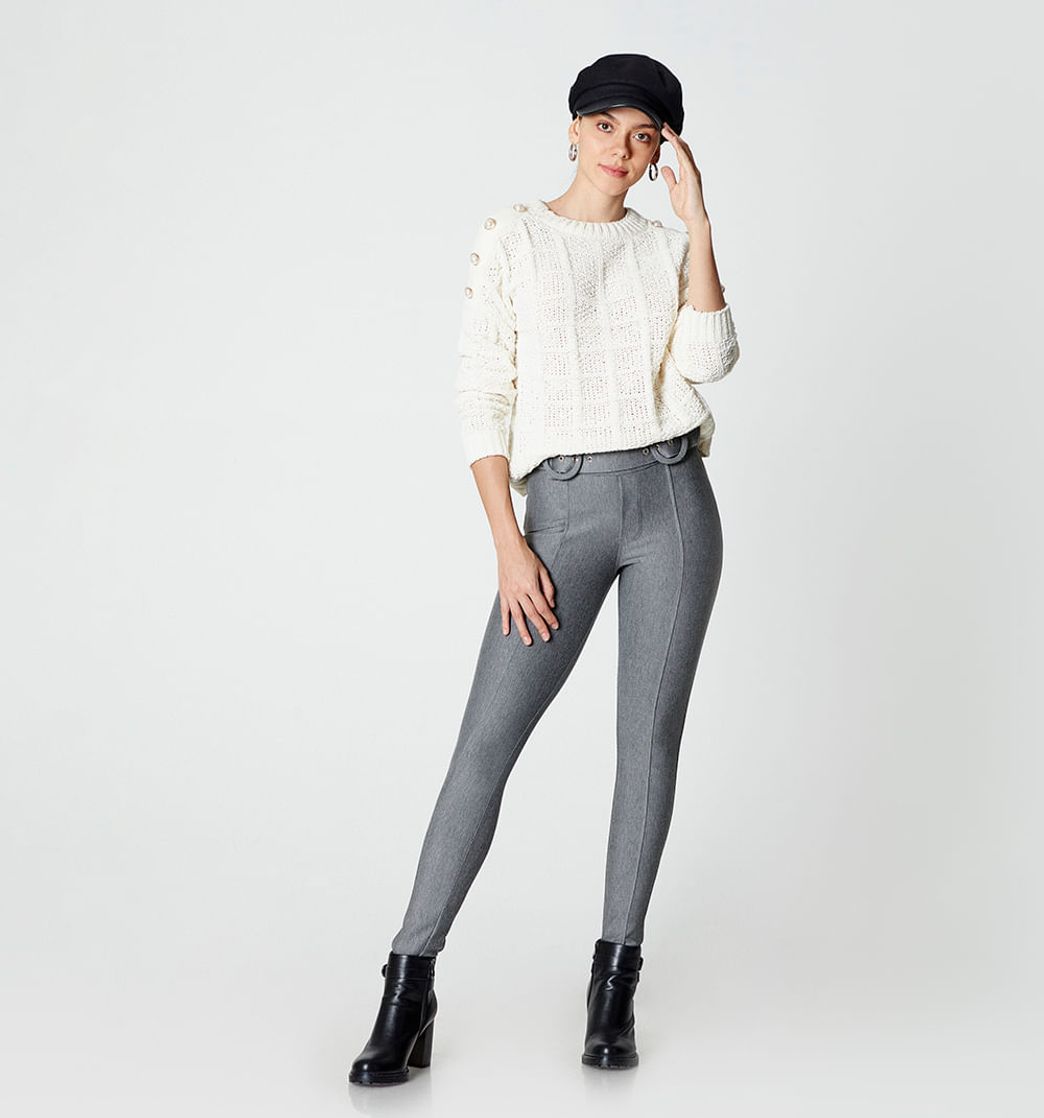 BUSO TEJIDO EN TRICOT CON CHARRETERAS 