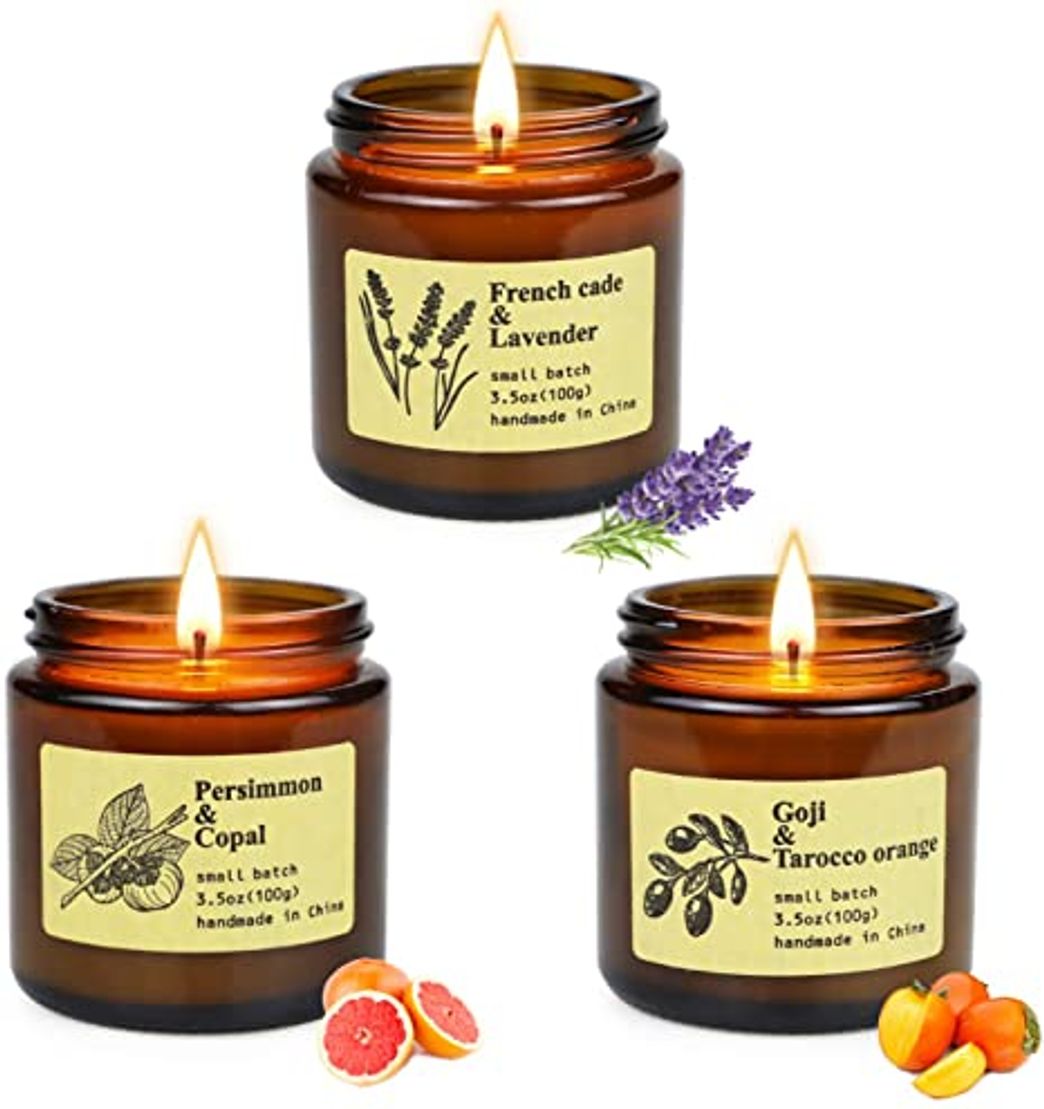 Fashion YINUO - Juego de velas aromáticas ligeras para ... - Amazon.com