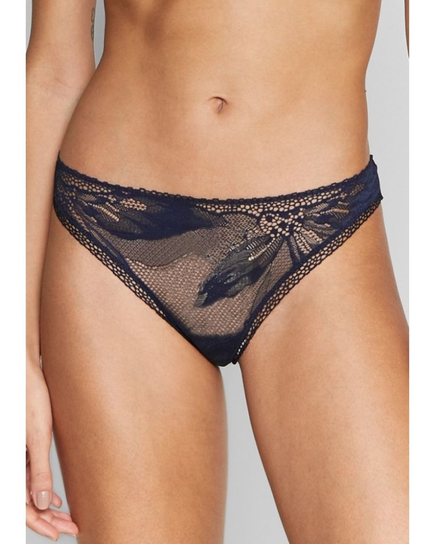 Calvin Klein Thong Tanga, Morado