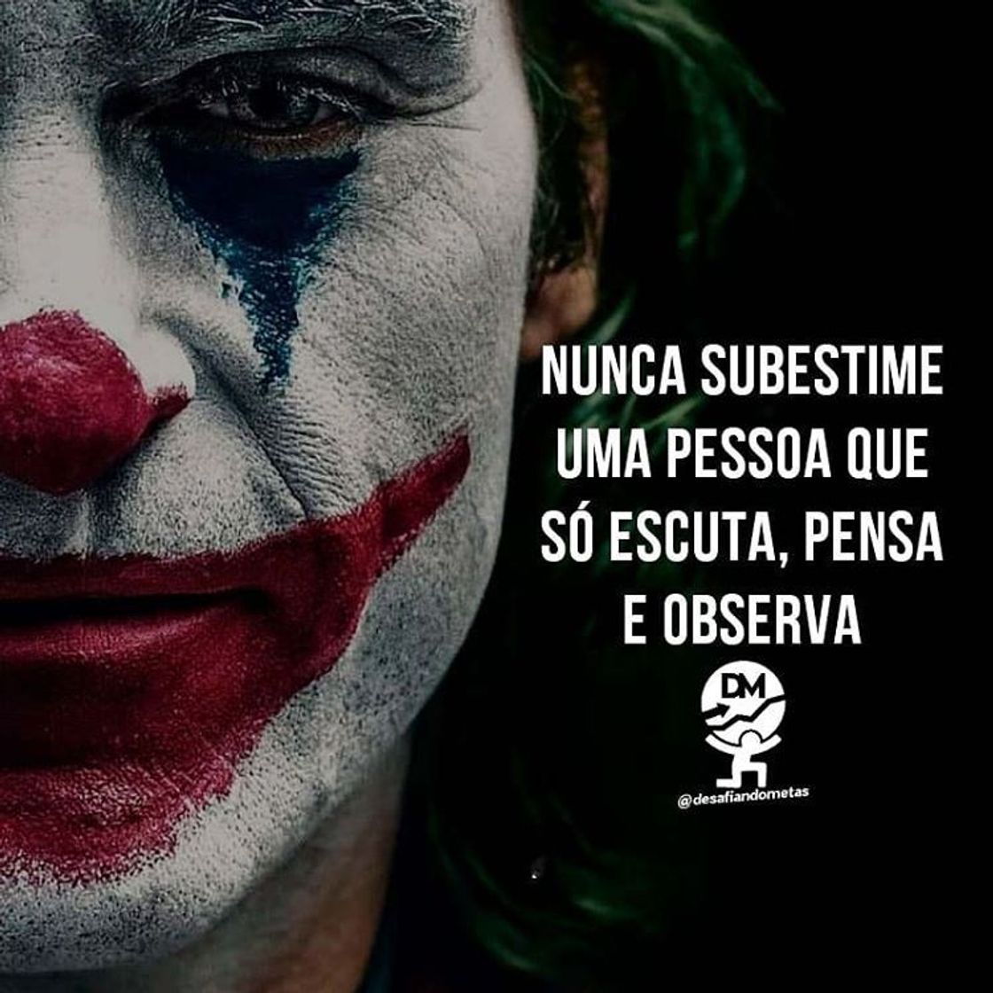 Fashion Frases do coringa 