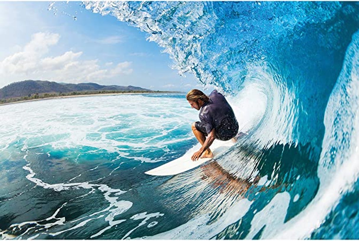 Producto empireposter 747082 Big Wave Surfing – The Wave – Deportes Póster Foto Suren Onda – tamaño 91