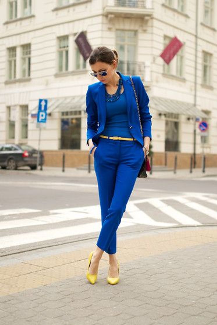 Fashion look azul (blue outfit)