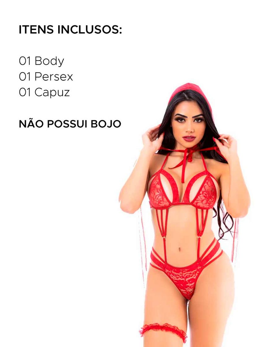 Moda Fantasia Sexy Chapeuzinho Vermelho Erotico Sensual Picante