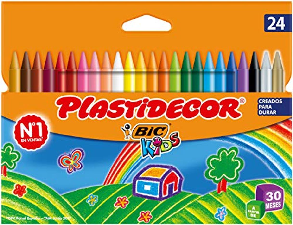 Producto BIC Kids Plastidecor- Blíster de 24 unidades