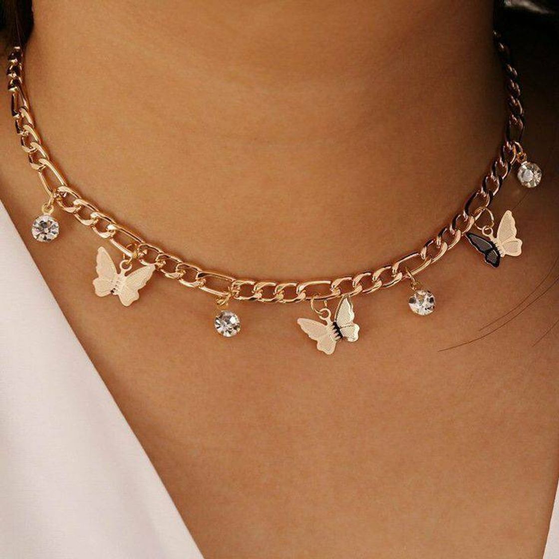 Moda Collar de mariposa🦋