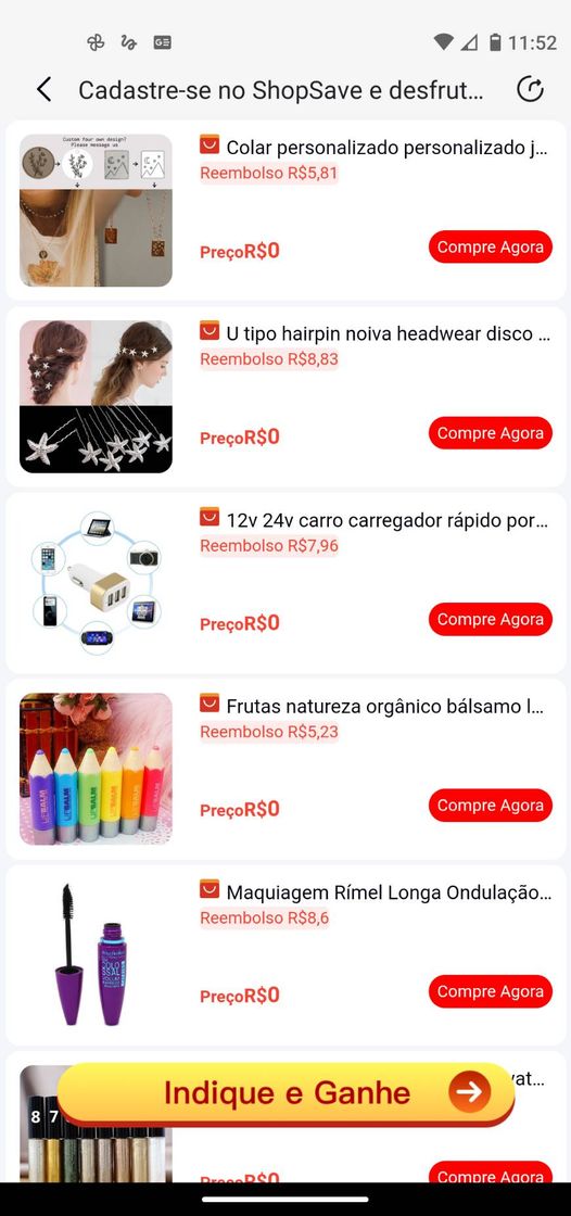 Fashion Produtos no Shop Save 