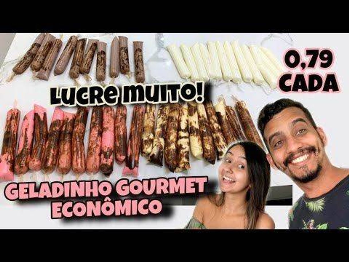 Moda Geladinho gourmet econômico