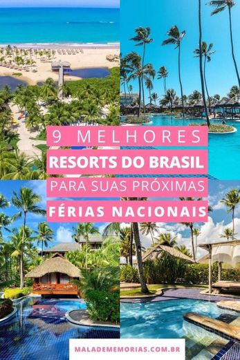 9 melhores resorts no Brasil