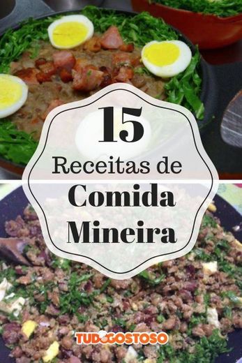 15 receitas de comidas típicas Mineira