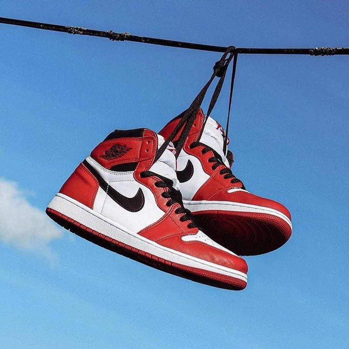 Fashion Air Jordan 1 OG "Chicago" Red and White