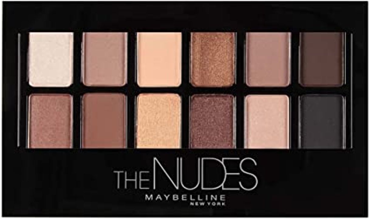 Belleza Paleta de Sombras The  Nudes, de Maybelline