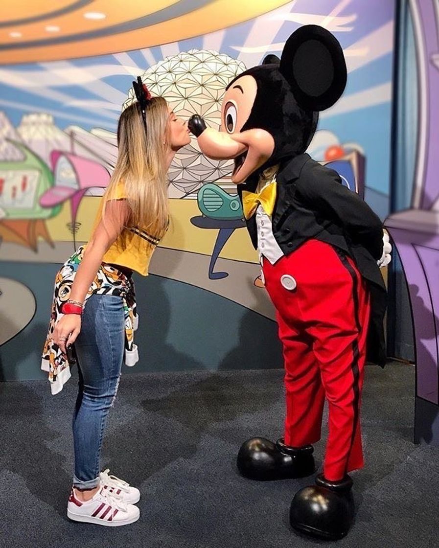 Moda Poses para foto com o mickey 