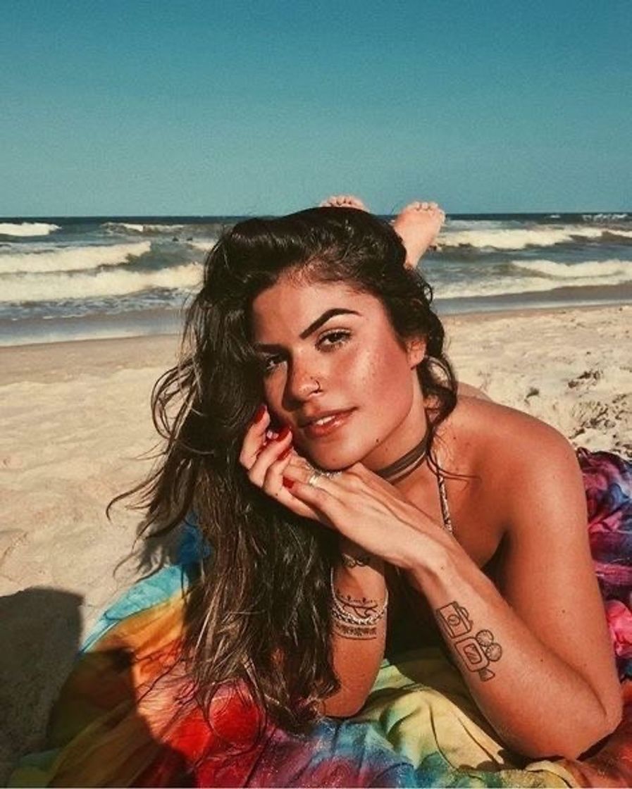 ideia de foto na praia✨🌺🌿