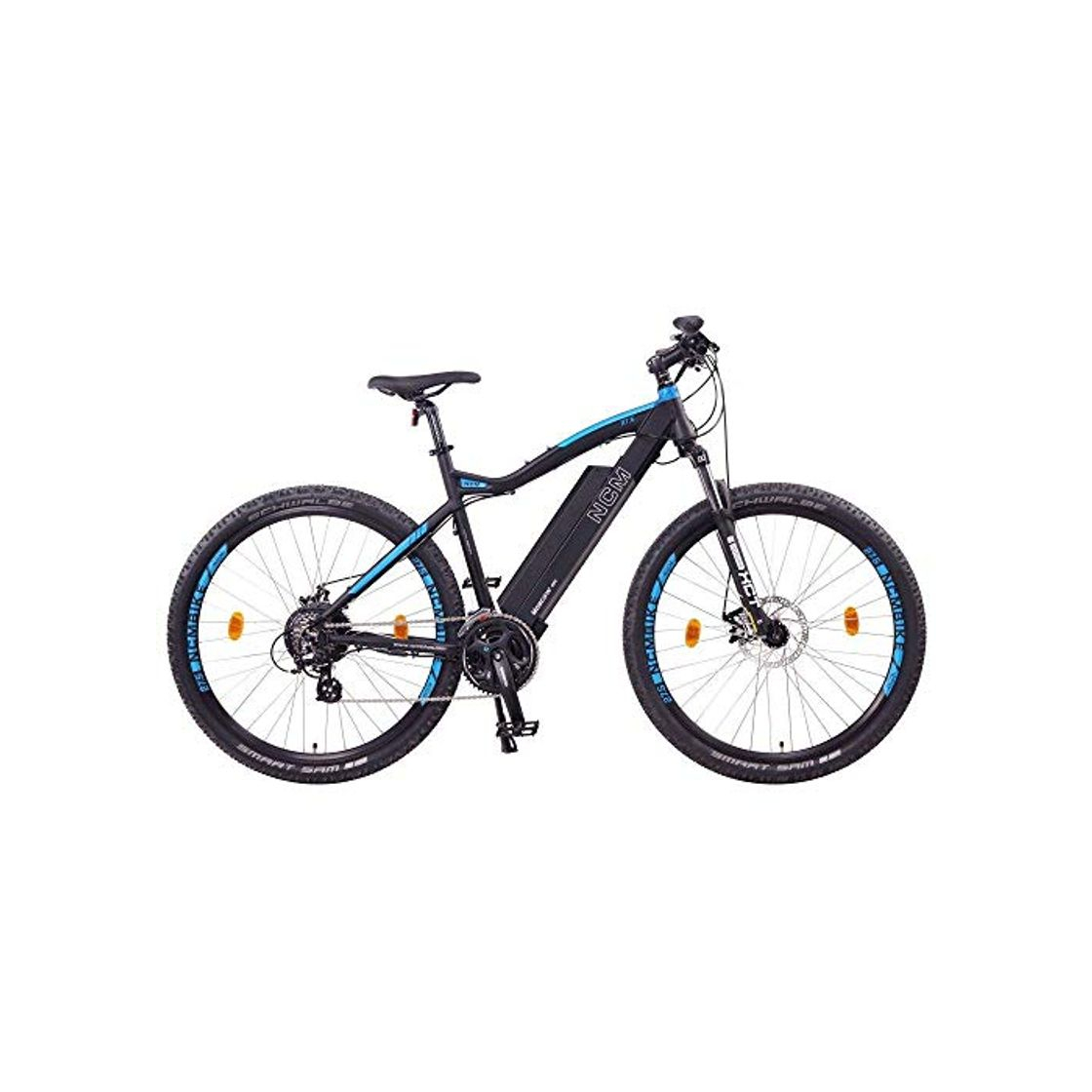 Fitness NCM Moscow Bicicleta eléctrica de montaña, 250W, Batería 48V 13Ah 624Wh