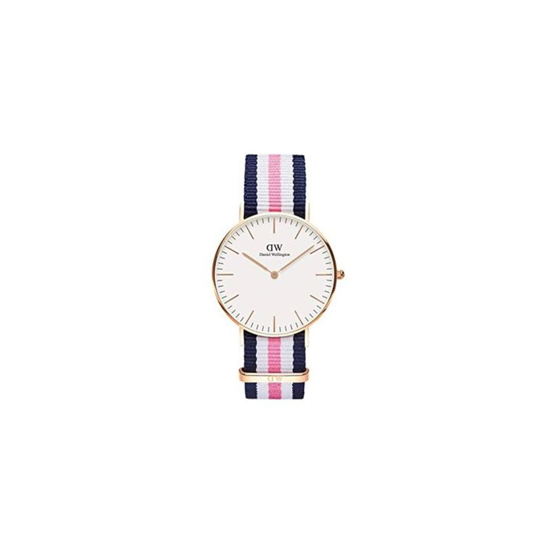 Fashion Daniel Wellington 0506DW - Reloj con correa de acero para mujer