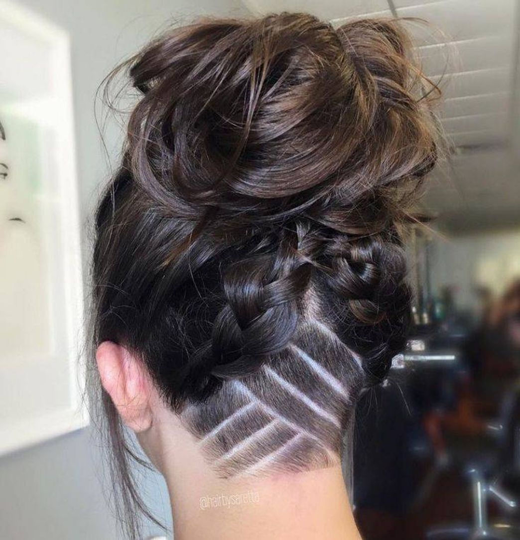 Fashion undercut feminino 