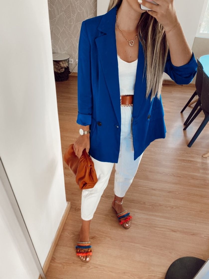 Fashion Blazer azul 🦋