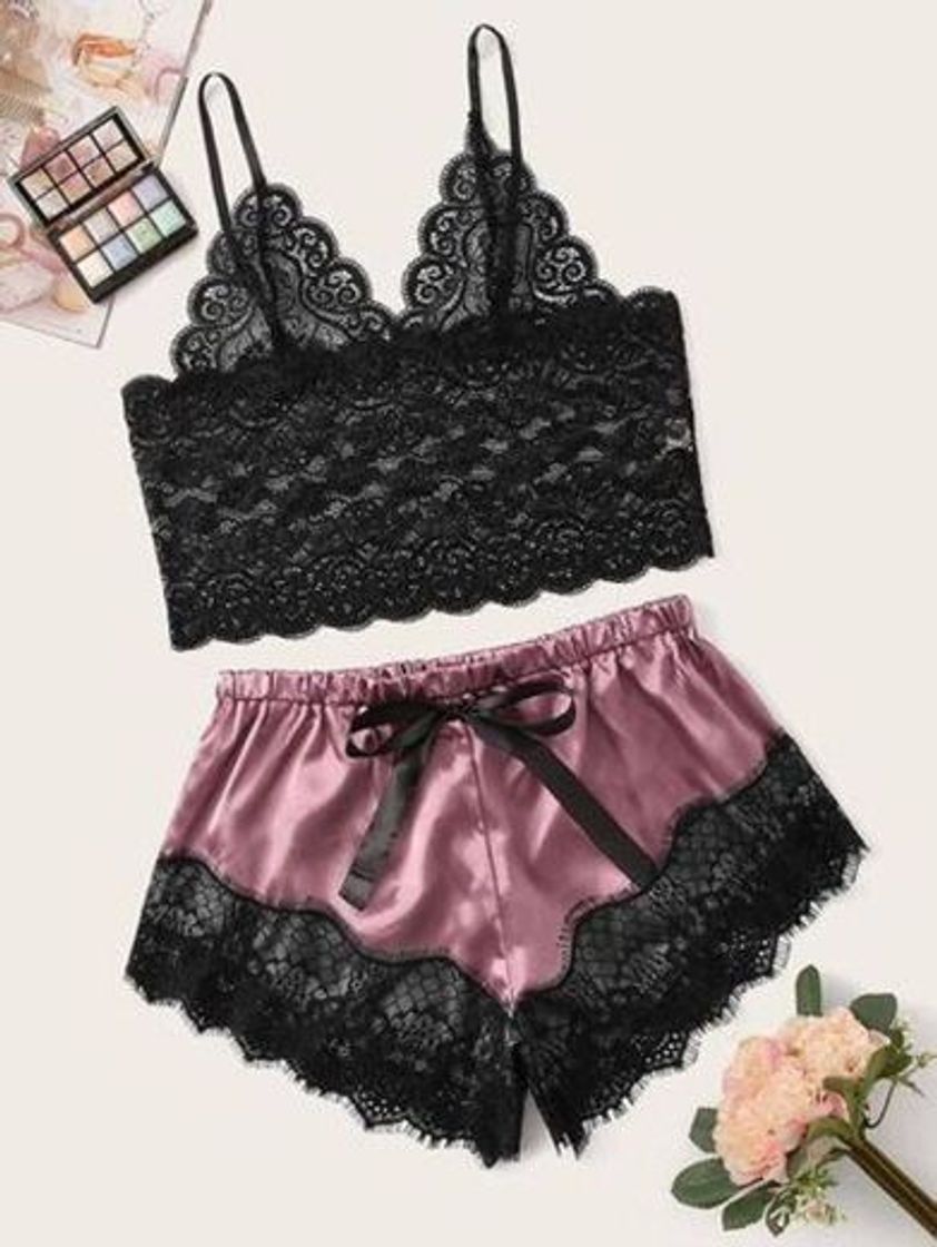 Moda Lingerie de renda