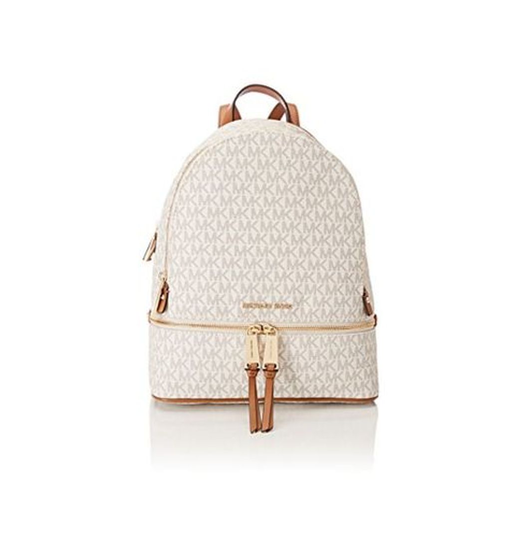 Social Michael Kors - Rhea Zip, Mochilas Mujer, Blanco