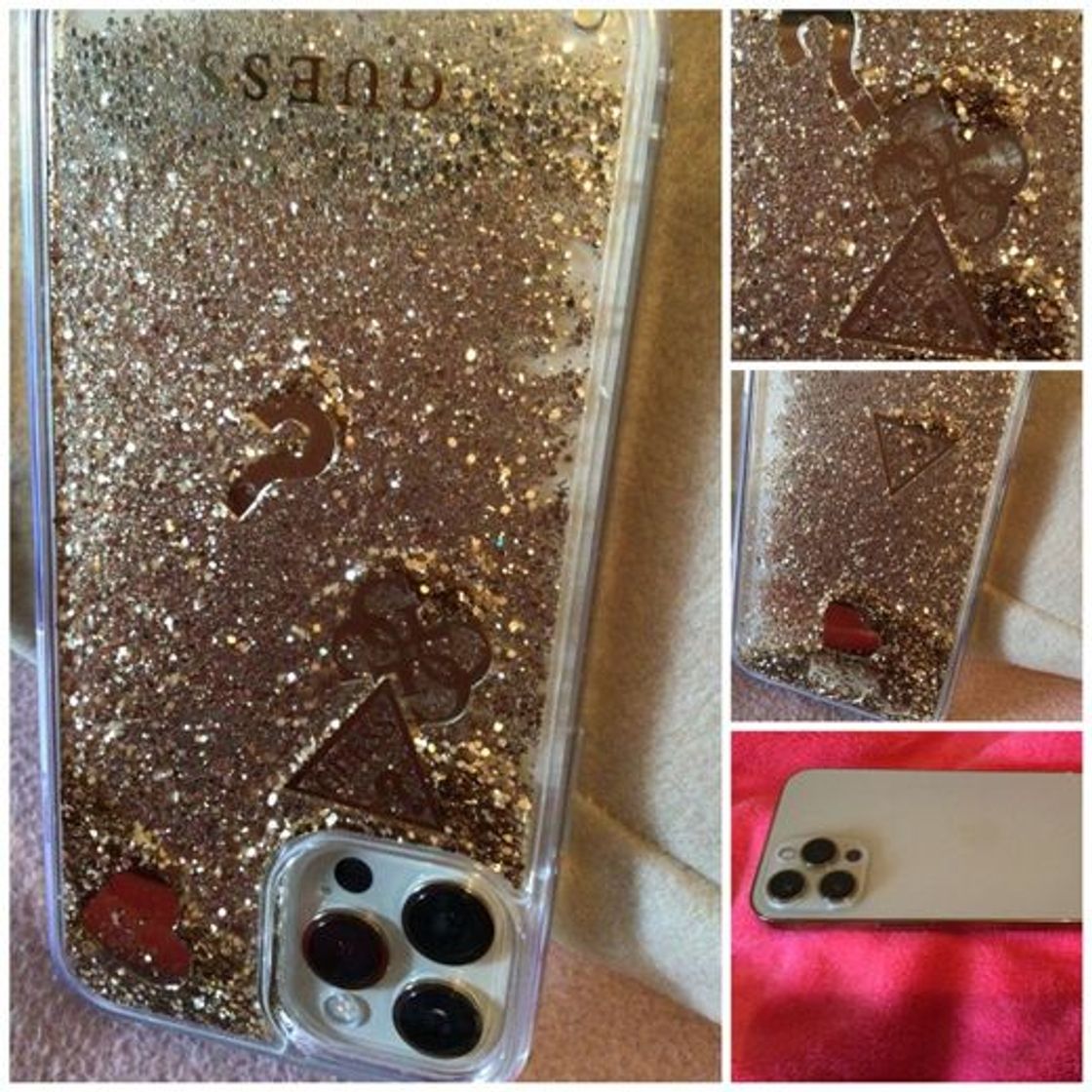 Product Capa Guess Glitter Collection para iPhone 12 Pro Max 