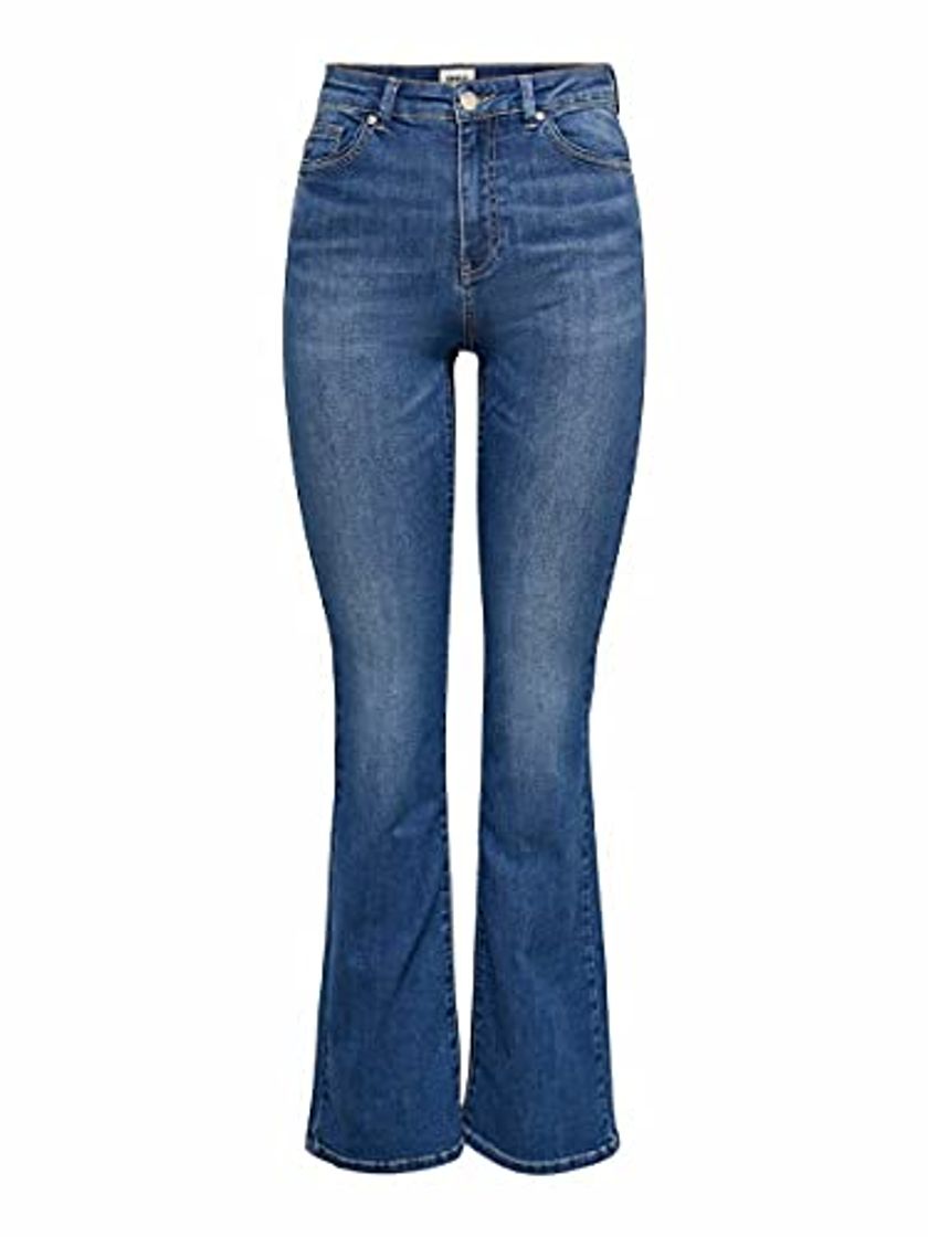 Fashion Only ONLWAUW Life HW SK Flare BJ143 Jeans