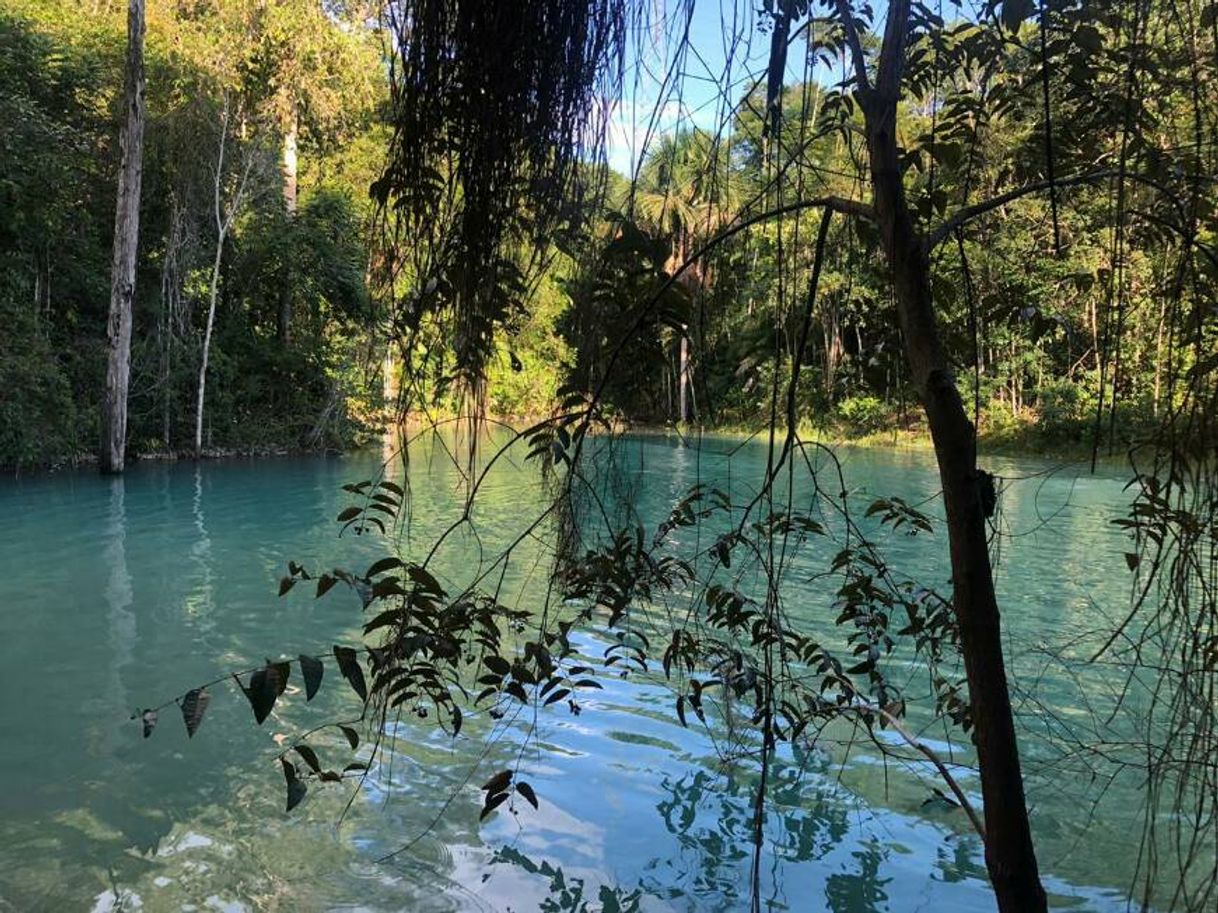 Lugar Lago Azul