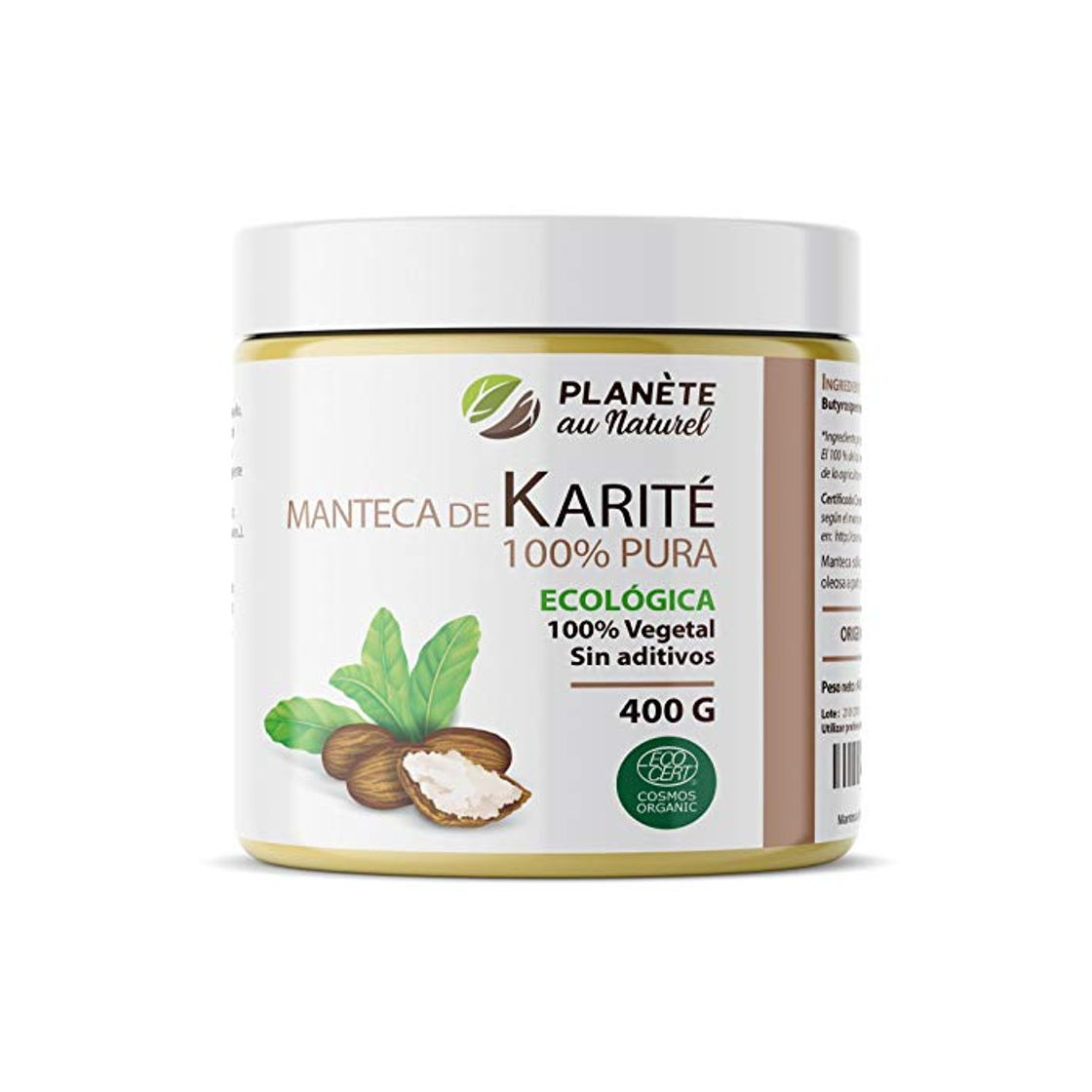 Belleza Manteca de Karité Ecológica 400g