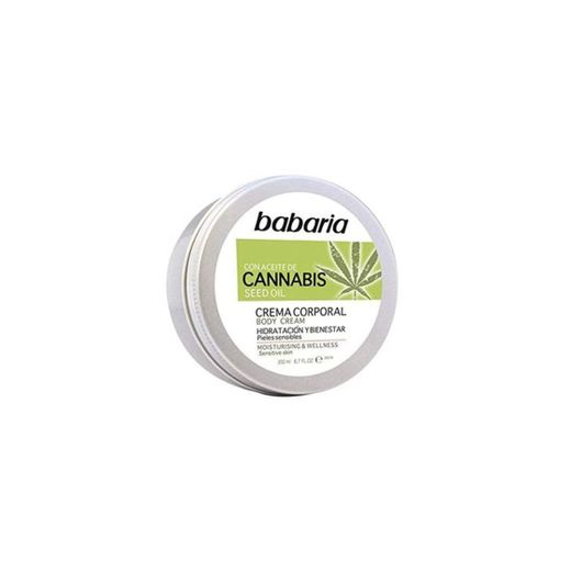 Babaria Cannabis Crema Corporal Hidratante Y Bienestar 200 Ml