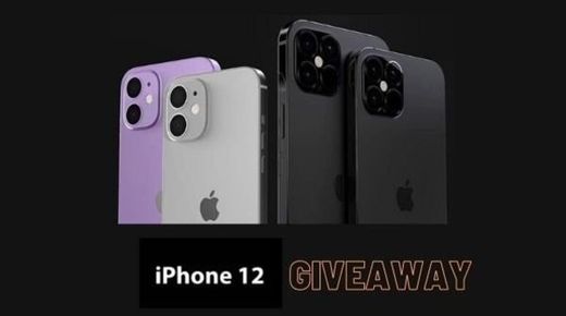 IPhone 12 GIVEAWAY
