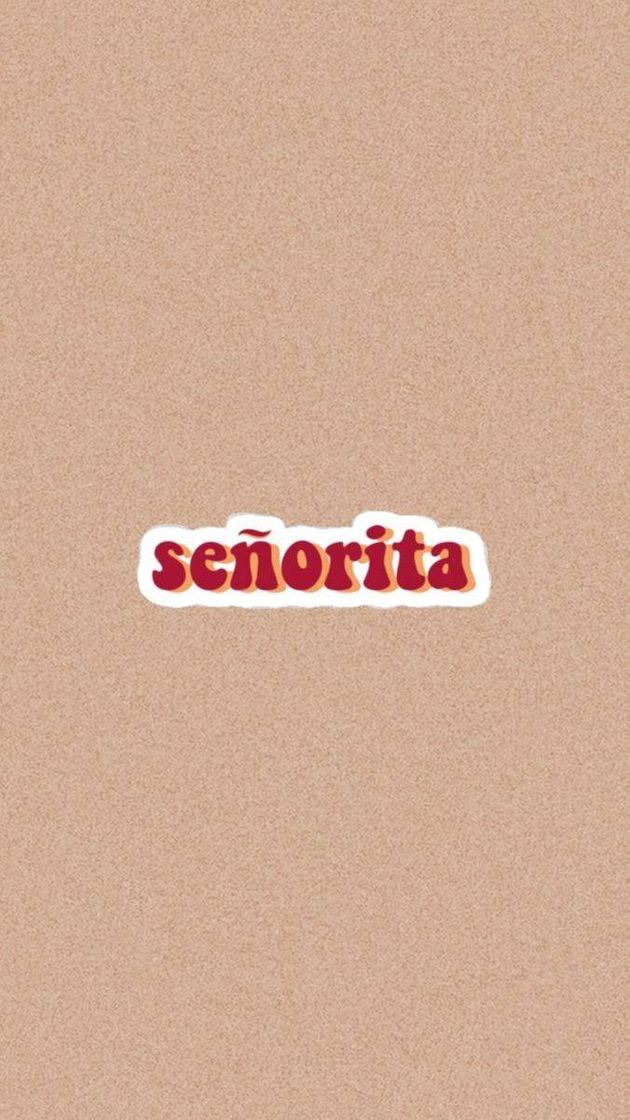 Fashion wallpaper señorita