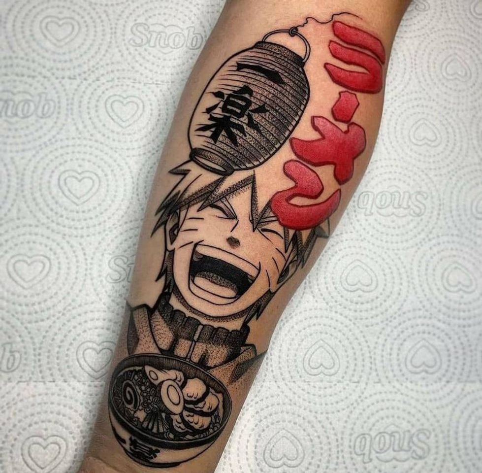 Social Naruto Uzumaki Tattoo