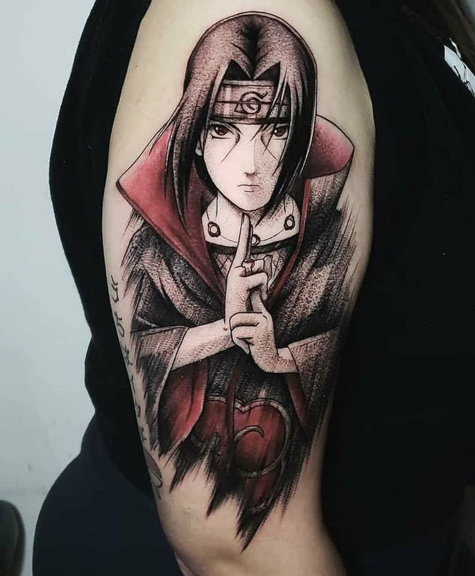 Social Itachi Uchiha Tattoo