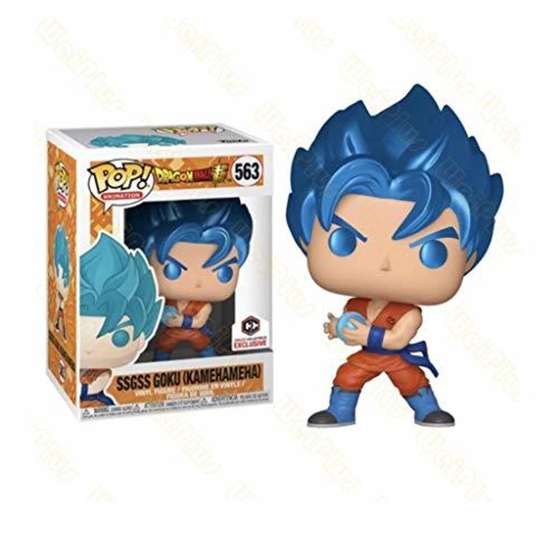 Product Luckly77 SSGSS Goku POP Figura for Kid Manga Figura paisaje de la