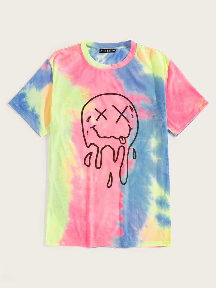 Fashion Camiseta Tie Dye