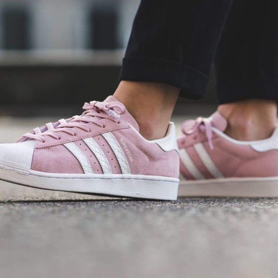 Lugar adidas Superstar Bold W, Zapatillas para Mujer, Rosa