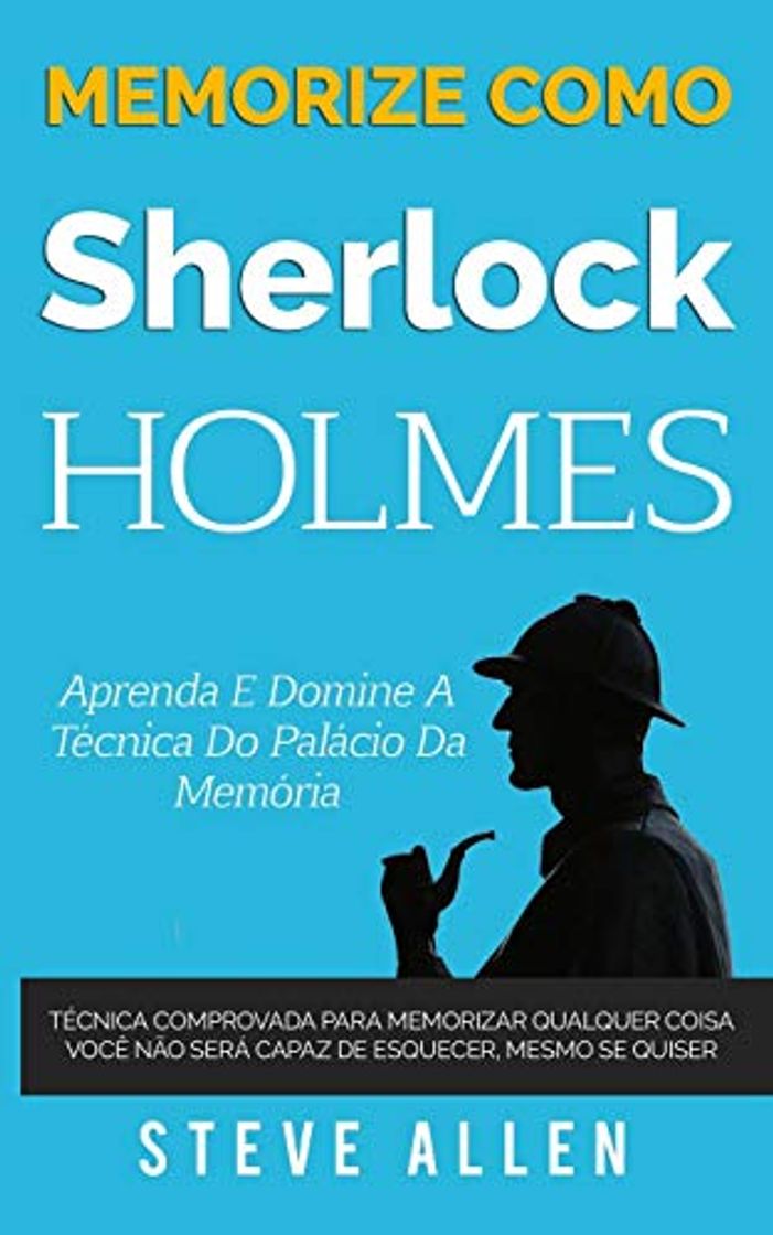 Book Memorize como Sherlock Holmes - Aprenda e domine a técnica do palácio